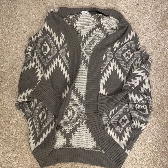 RD Style Sweaters - Aztec cocoon sweater